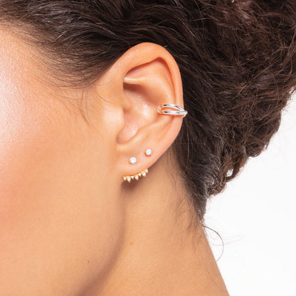 Thomas Sabo Ear Stud White Stone (Single)