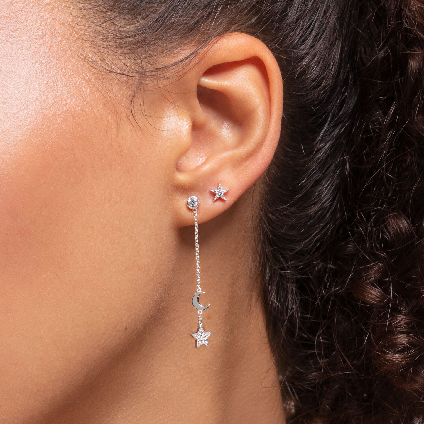 Thomas Sabo Single Earring Star & Moon