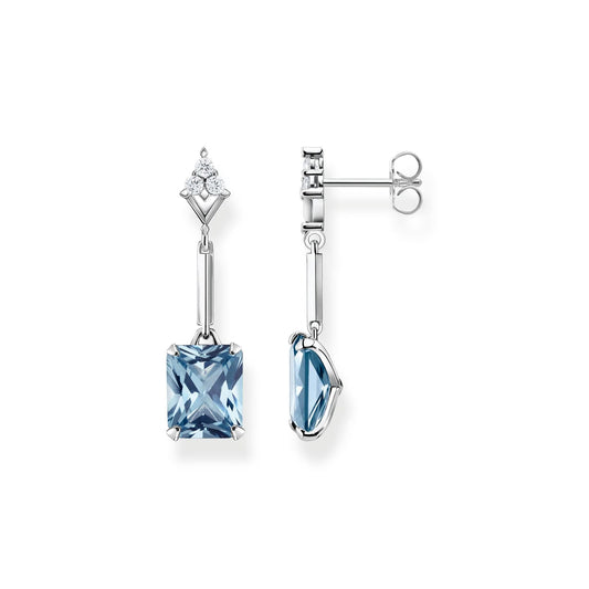 THOMAS SABO Heritage Aqua Stone Drop Earrings