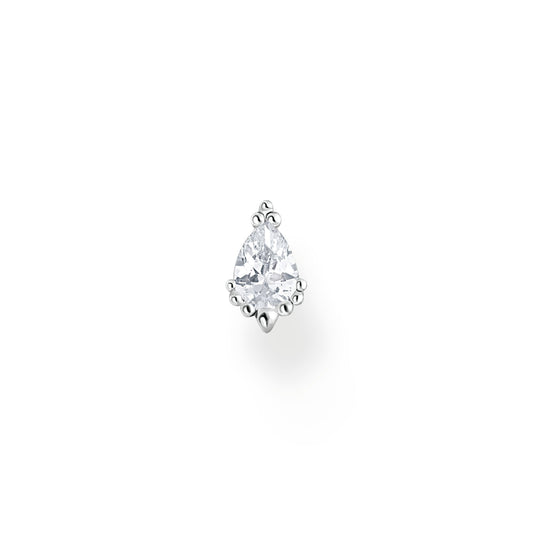 THOMAS SABO Single ear stud ice crystal silver