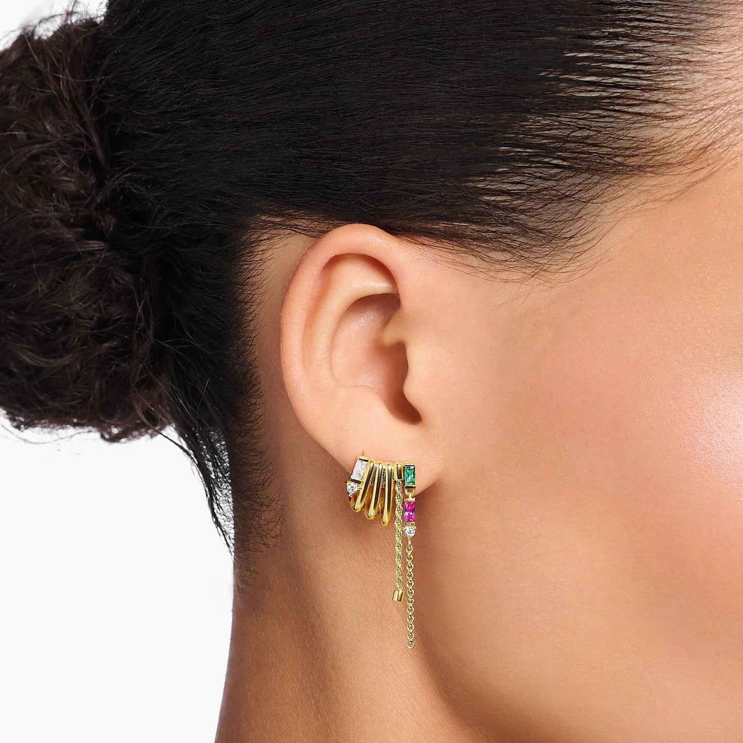 THOMAS SABO Antique Gold Ear Climbers