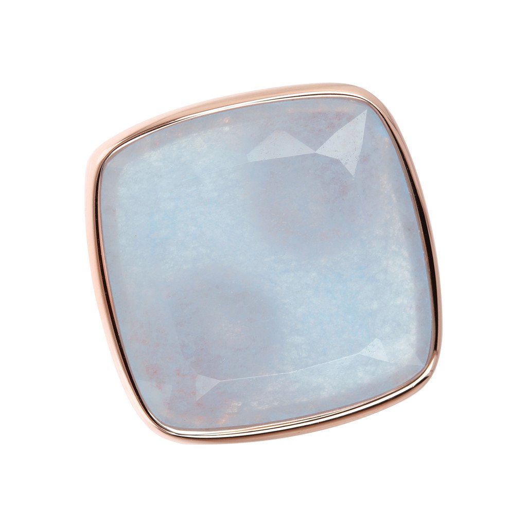 Bronzallure Incanto Rhombus Shape Faceted Stone Ring