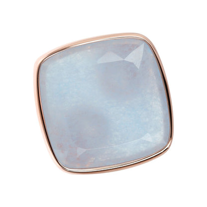 Bronzallure Incanto Rhombus Shape Faceted Stone Ring