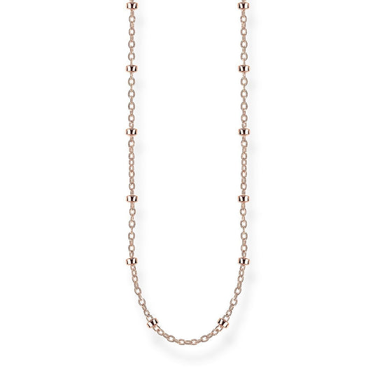 Thomas Sabo Round Belcher Chain Rose Gold