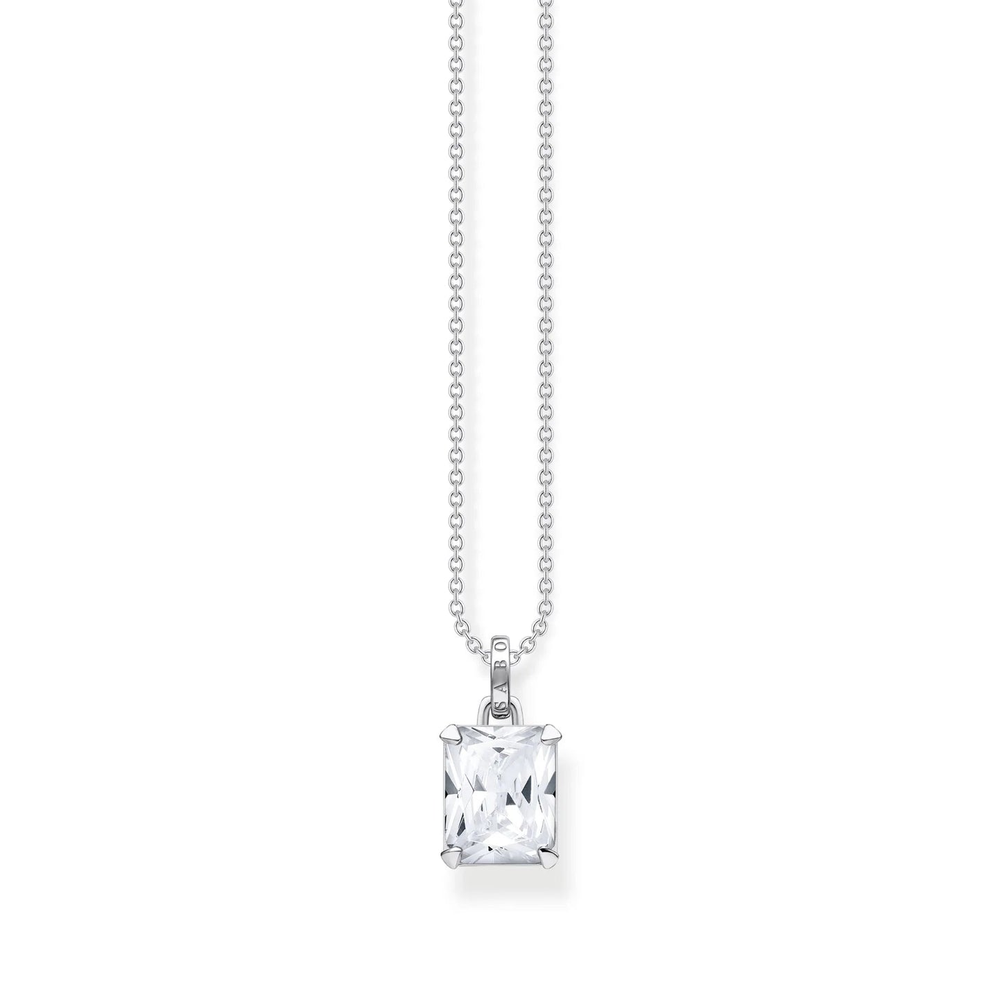 THOMAS SABO Heritage Pendant White Stone Necklace