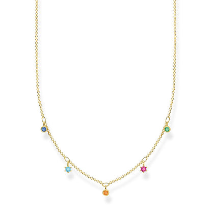 Thomas Sabo Necklace Colourful Stones