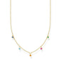 Thomas Sabo Necklace Colourful Stones