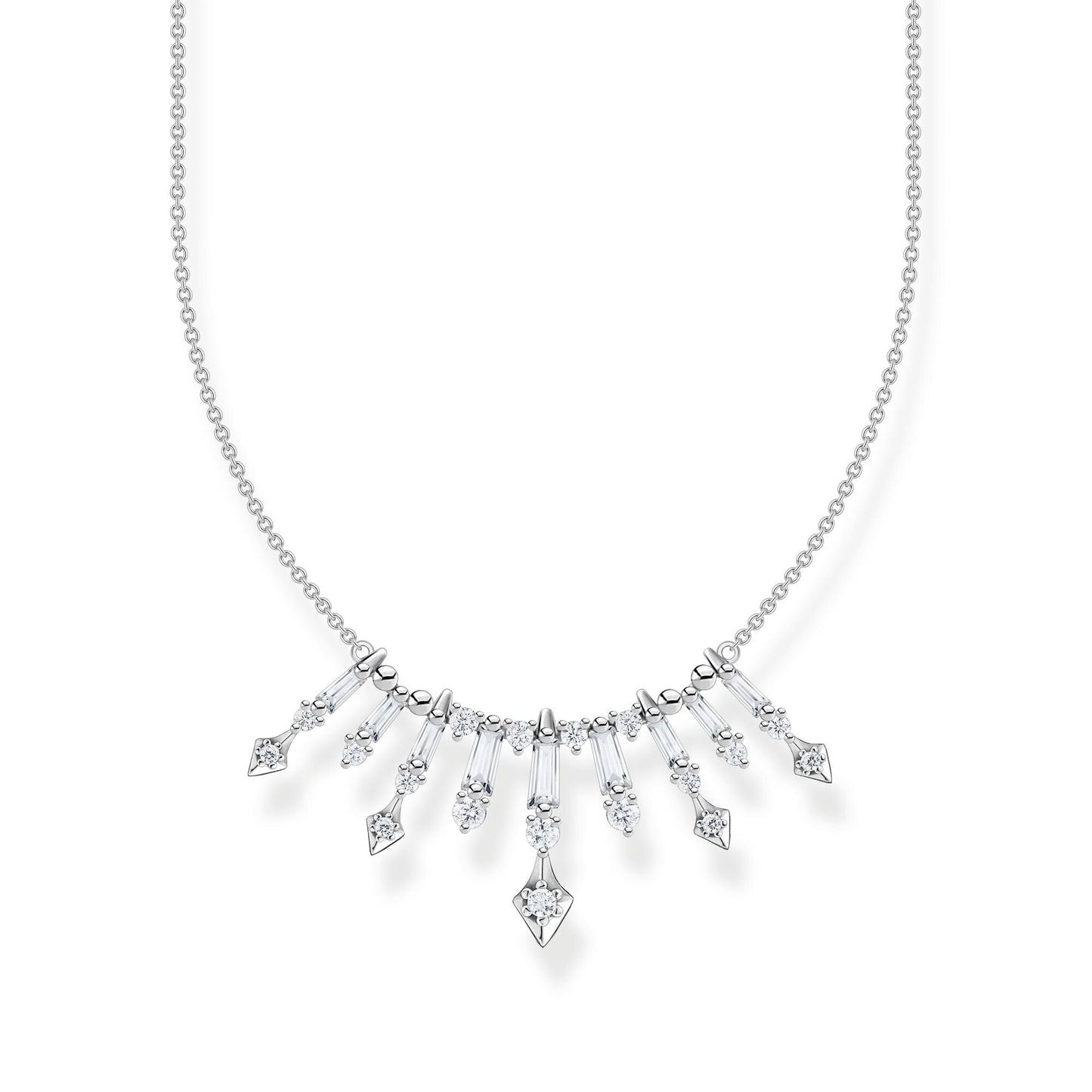 THOMAS SABO Necklace with winter sun rays silver