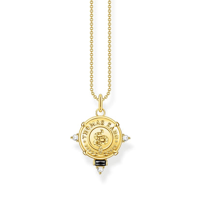 THOMAS SABO Coin Gold Necklace