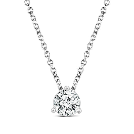 2.00ct Lab Grown Diamond Necklace in 18K White Gold