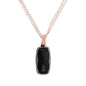 Bronzallure Scrabble Necklace with Natural Stone