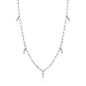 Ania Haie Glow Drop Necklace - Silver