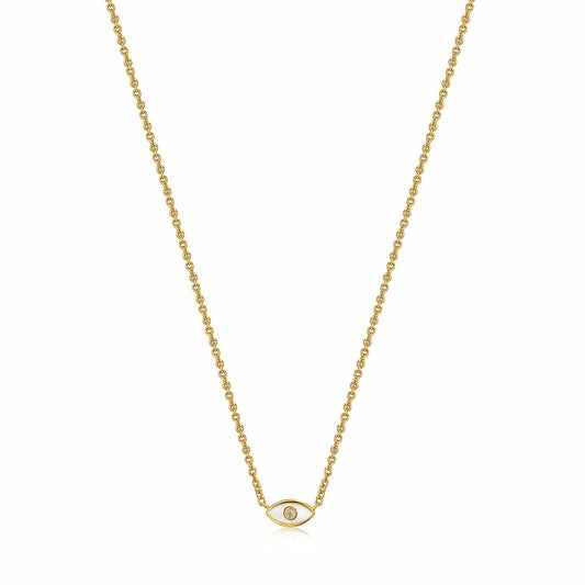 Ania Haie Evil Eye Gold Necklace