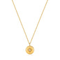 Ania Haie Gold Mother of Pearl Sun Pendant Necklace