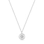 Ania Haie Silver Mother of Pearl Sun Pendant Necklace