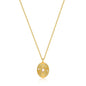 Ania Haie Gold Scattered Stars Kyoto Opal Disc Necklace