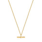 Ania Haie Gold Rope T-Bar Necklace