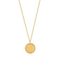 Ania Haie Gold Rope Disc Necklace