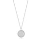 Ania Haie Silver Rope Disc Necklace