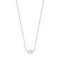 Ania Haie Silver Sparkle Emblem Chain Necklace