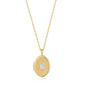 Ania Haie Gold Sparkle Locket Pendant Necklace