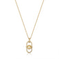 Ania Haie Gold Orb Link Drop Pendant Necklace