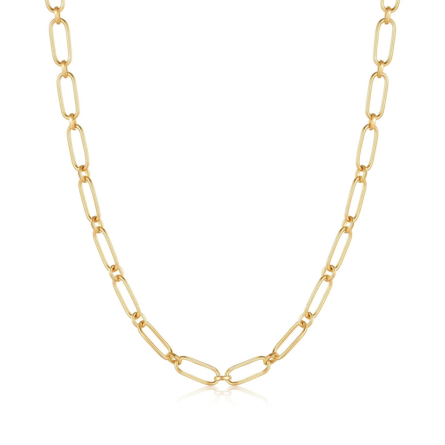 Ania Haie Gold Cable Connect Chunky Chain Necklace