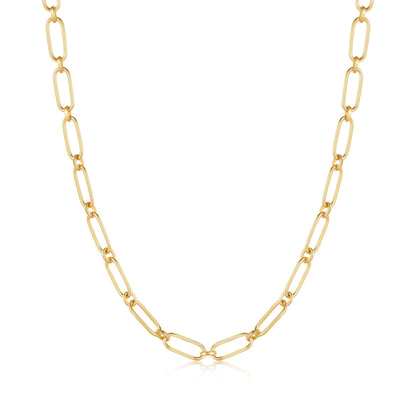 Ania Haie Gold Cable Connect Chunky Chain Necklace