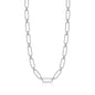 Ania Haie Silver Cable Connect Chunky Chain Necklace