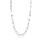 Ania Haie Silver Paperclip Chunky Chain Necklace