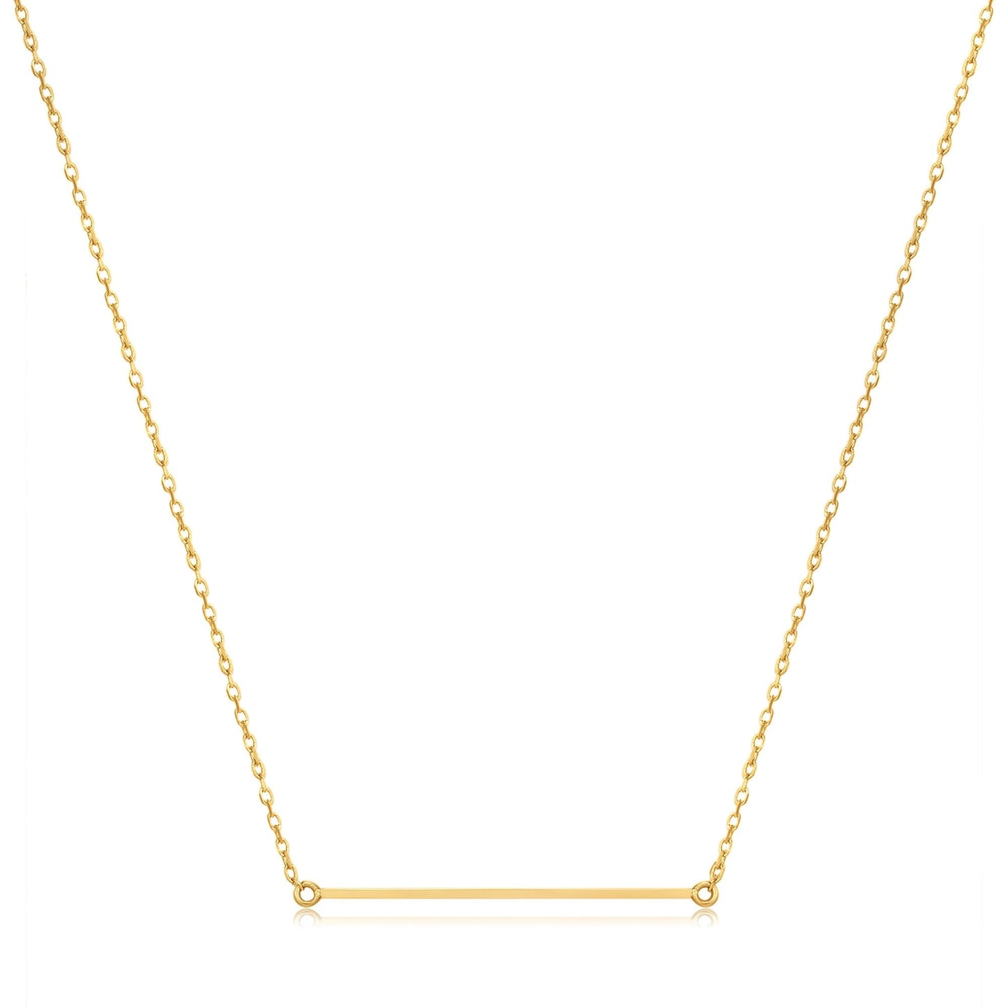 Ania Haie 14kt Gold Solid Bar Necklace