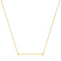 Ania Haie 14kt Gold Solid Bar Necklace