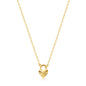 Ania Haie 14kt Gold Heart Padlock Necklace