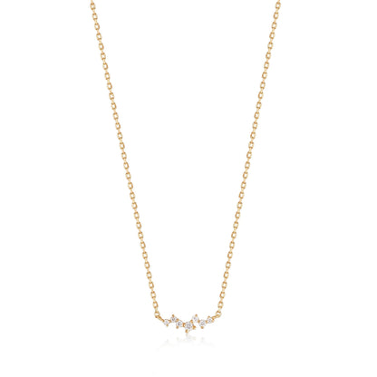 Ania Haie 14kt Gold Stargazer Natural Diamond Constellation Necklace