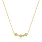 Ania Haie 14kt Gold Peridot and White Sapphire Necklace