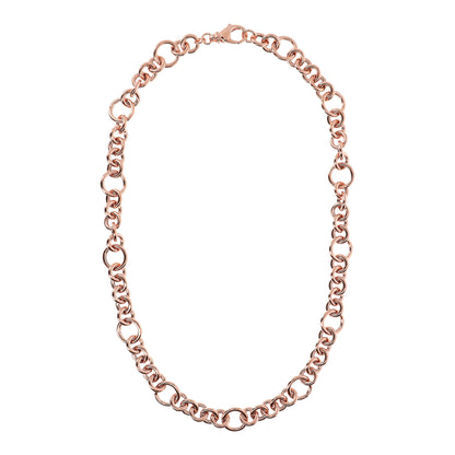 Bronzallure Necklace with Chain and Rings