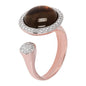 Bronzallure Open Ring with Gemstones