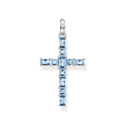 THOMAS SABO Heritage Aqua Cross Pendant