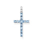 THOMAS SABO Heritage Aqua Cross Pendant