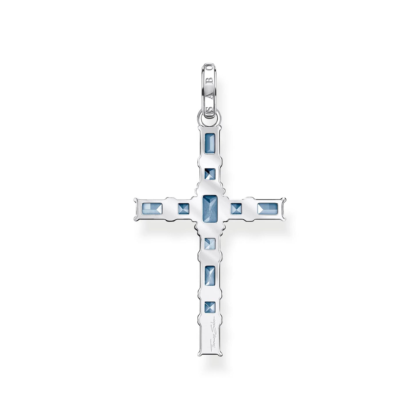 THOMAS SABO Heritage Aqua Cross Pendant