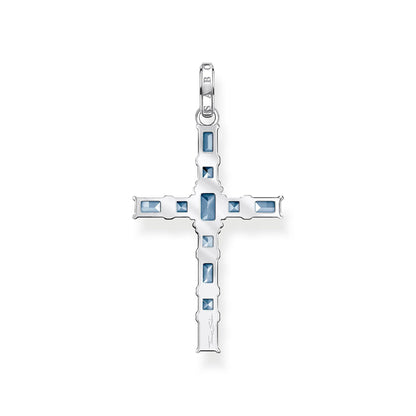 THOMAS SABO Heritage Aqua Cross Pendant