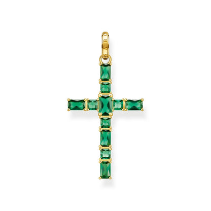 THOMAS SABO Heritage Green Cross Pendant