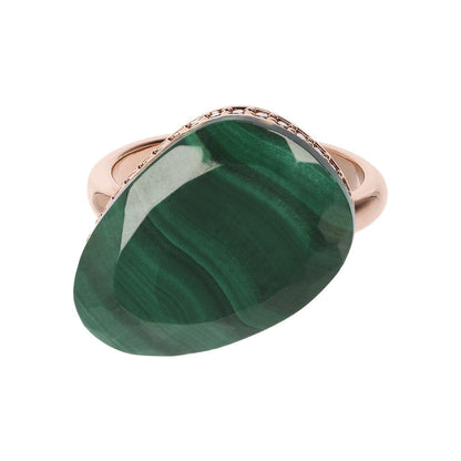 Bronzallure Preziosa Ring With Natural Stone