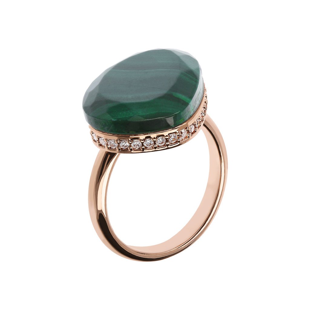 Bronzallure Preziosa Ring With Natural Stone