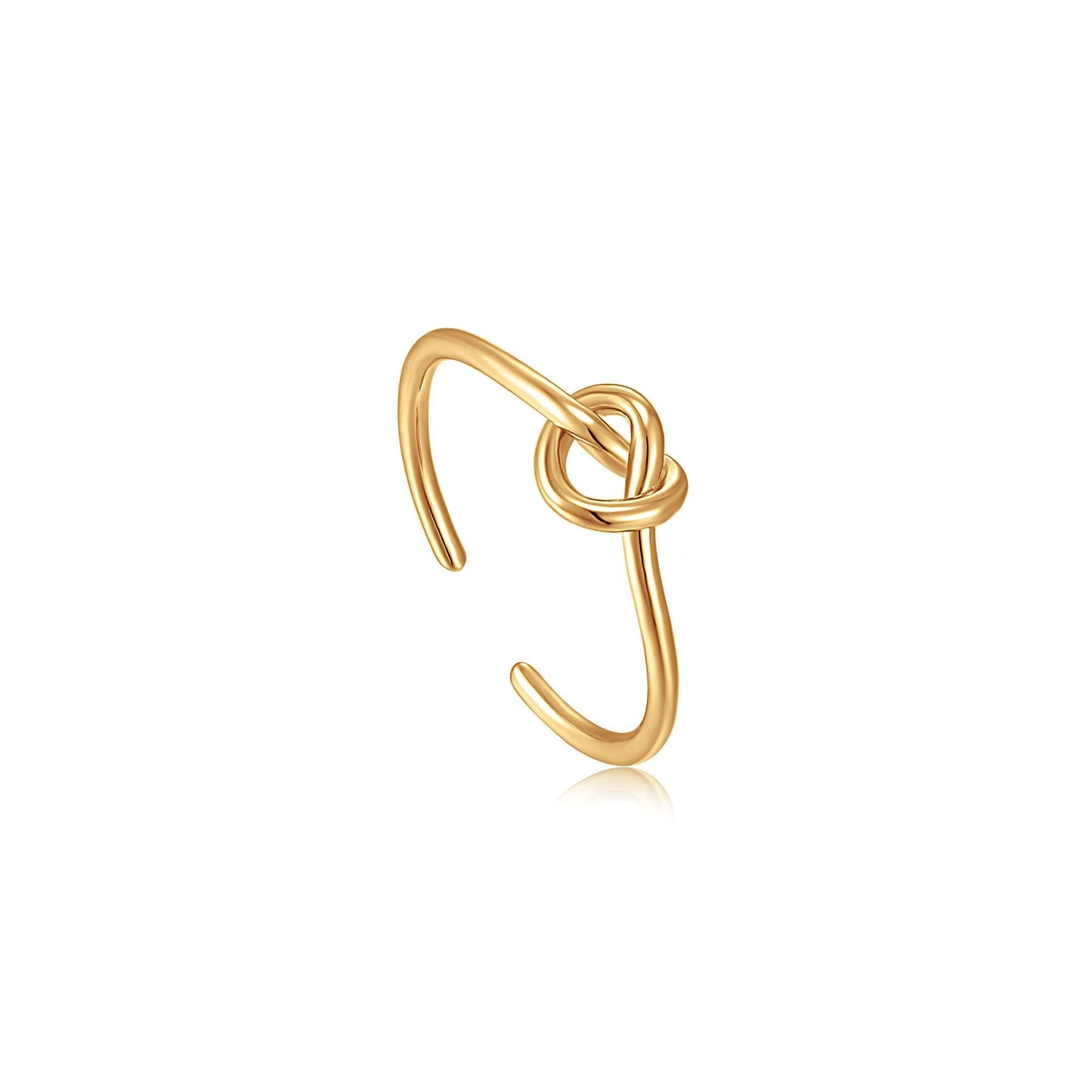 Ania Haie Gold Knot Adjustable Ring