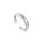 Ania Haie Silver Scattered Stars Adjustable Ring