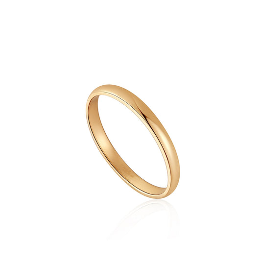 Ania Haie 14kt Gold Stargazer Band Ring