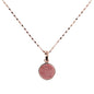 Bronzallure Small Disc Pendant Necklace