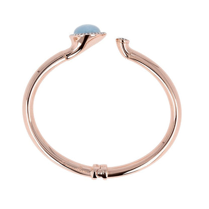 Bronzallure Stone Cuff Bangle