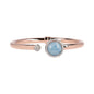 Bronzallure Stone Cuff Bangle